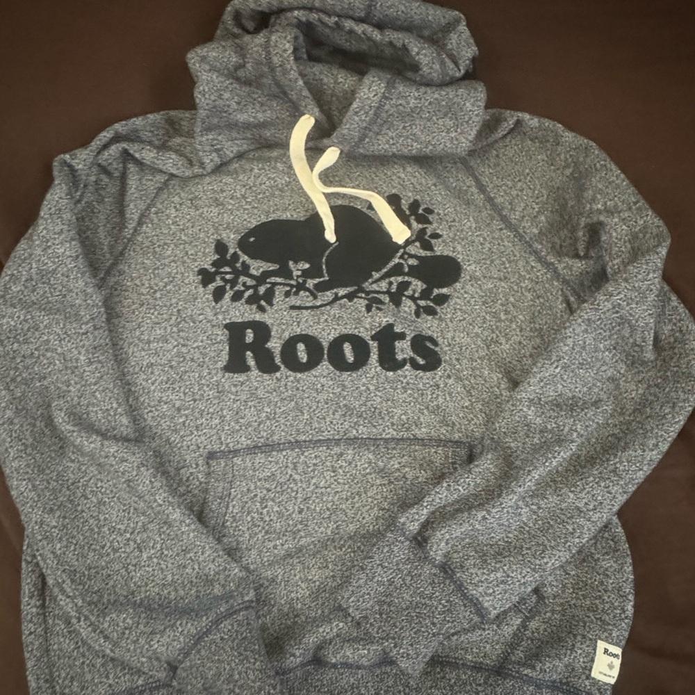 Roots Men's Gray Hoodie